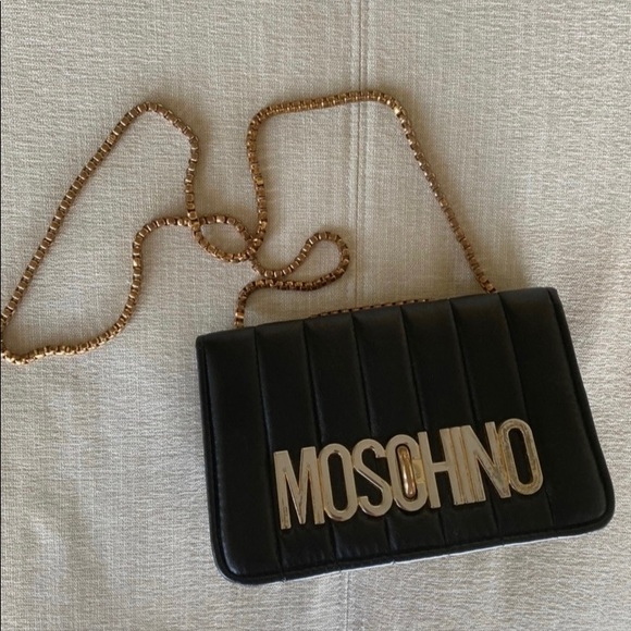 Vintage Moschino Leather Bag - Picture 2 of 4